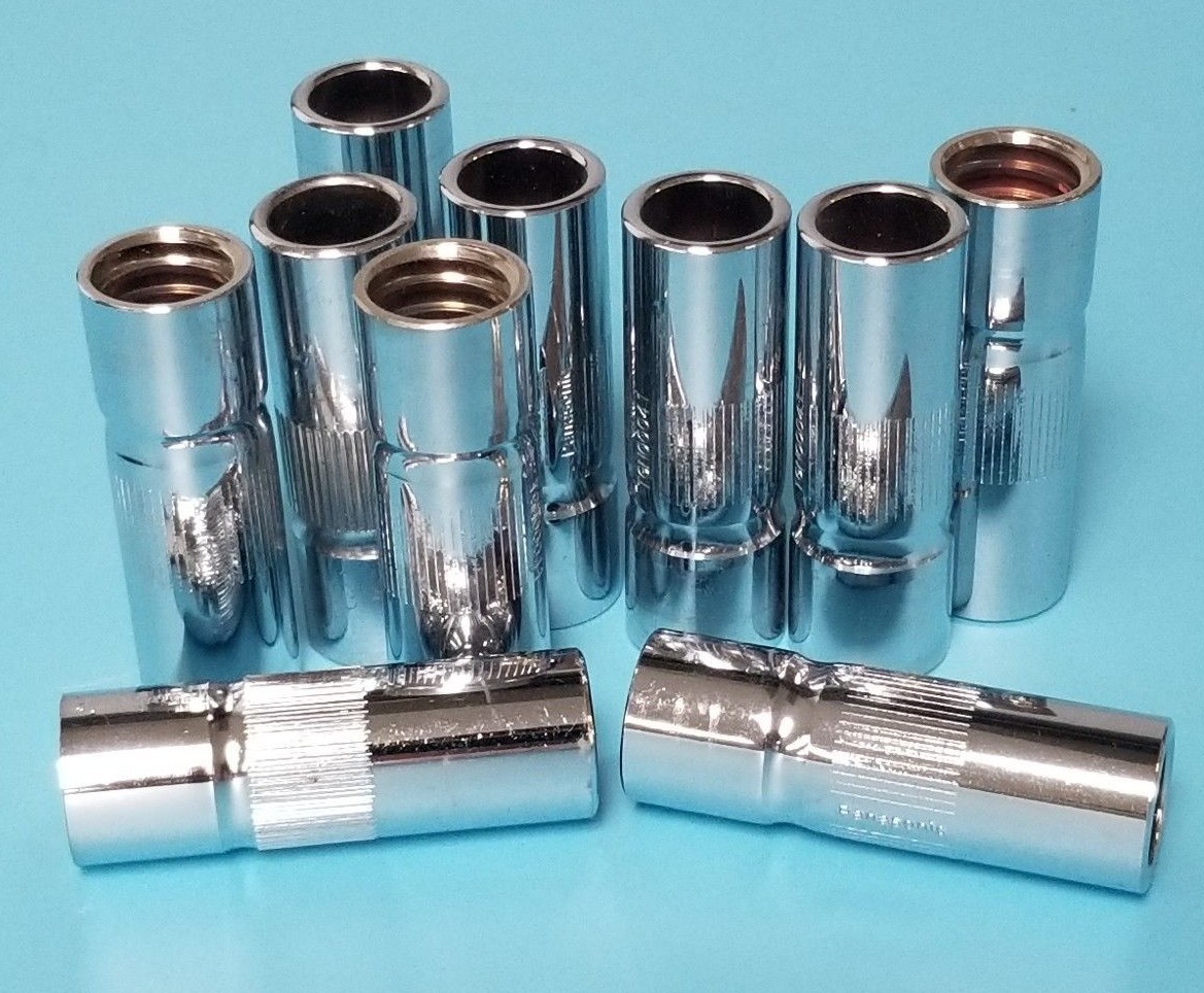 Used LOT OF 10 NEW PANASONIC TGN00041 PACKING NOZZLES, 63MM, STRAIGHT