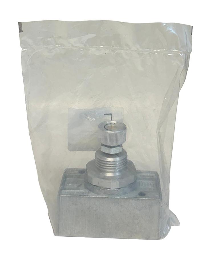 NEW SEALED FESTO GR-3/8-B / 6308 ONE-WAY FLOW CONTROL VALVE 10BAR 145PSI NSFS