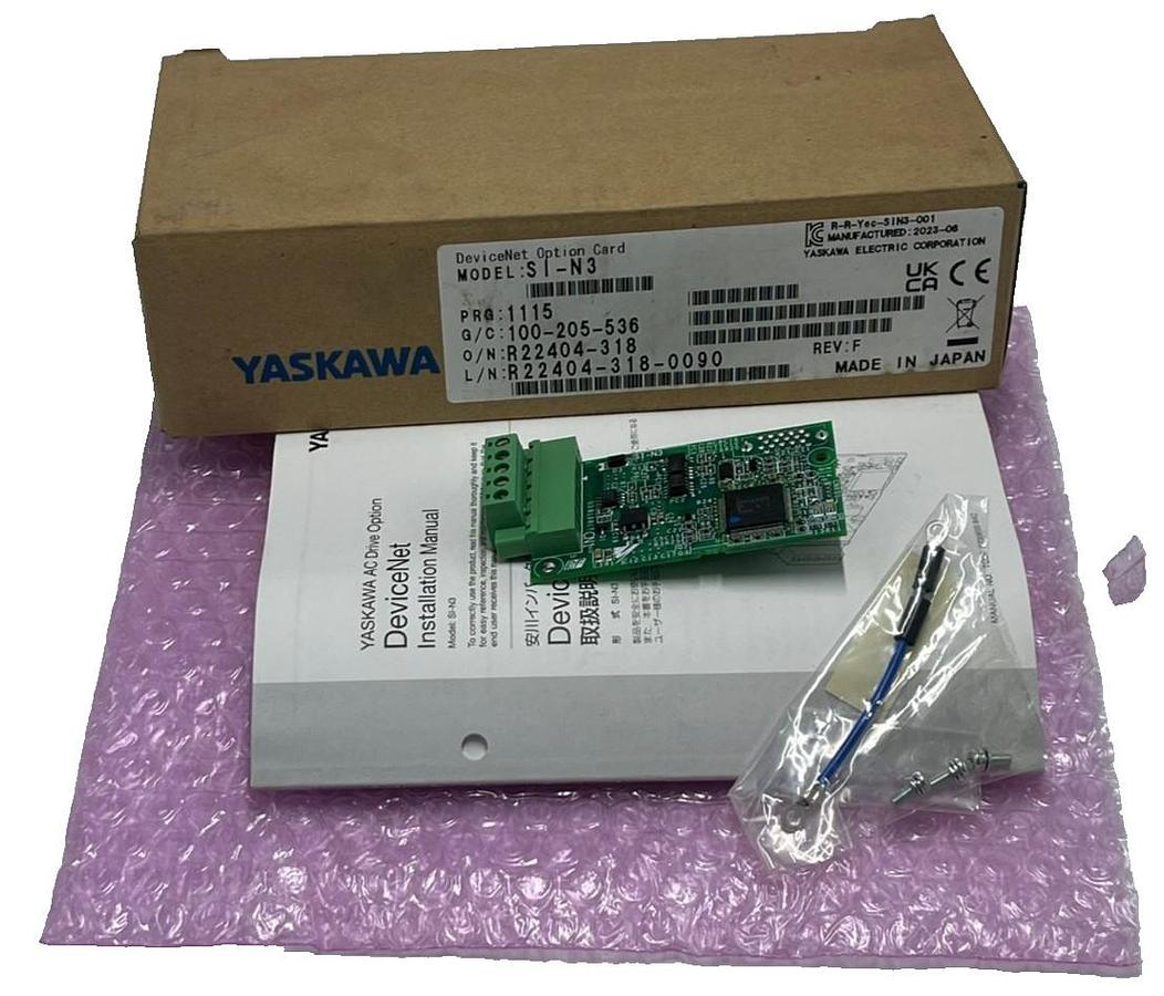YASKAWA SI-N3 DeviceNet Option Card Communication Module V1000 A1000 GA800, NSMP