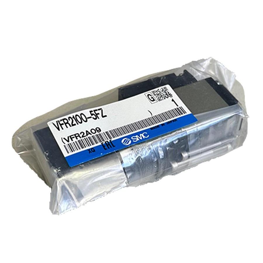Used NEW SMC VFR2100-5FZ / VFR21005FZ 5-PORT SOLENOID VALVE 24VDC