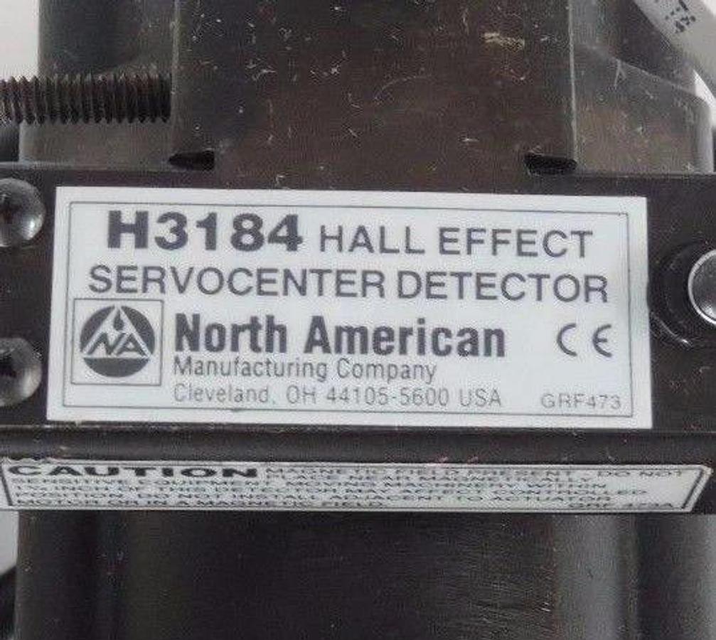 Used NORTH AMERICAN H5530E-S2N-0520 ACTUATOR W/ MCG 23DCM2480 HB5530-298