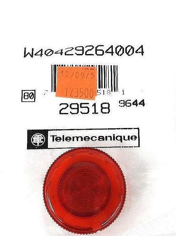 Used NEW TELEMECANIQUE W40429264004 RED PUSH BUTTON OPERATOR 29518