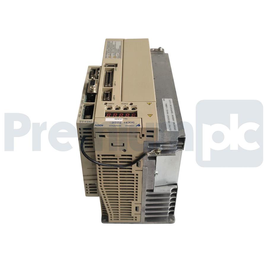 Used YASKAWA SGDH-30DE / SGDH30DE SIGMA II SERVOPACK AMPLIFIER 400V 3kW w/JUSP-NS500