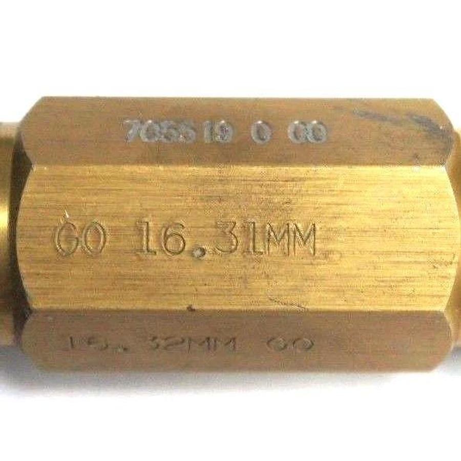 Used GENERIC 705519-0-00 PLUG GAGE 16.31MM, 16.32MM, 705519000