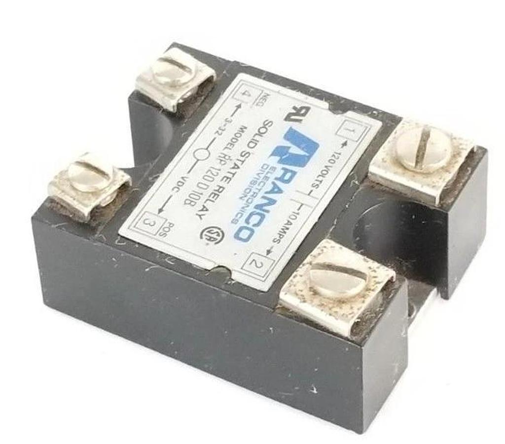 Used RANCO ELECTRONICS RP120D10B SOLID STATE TIMER 120V, 10AMPS