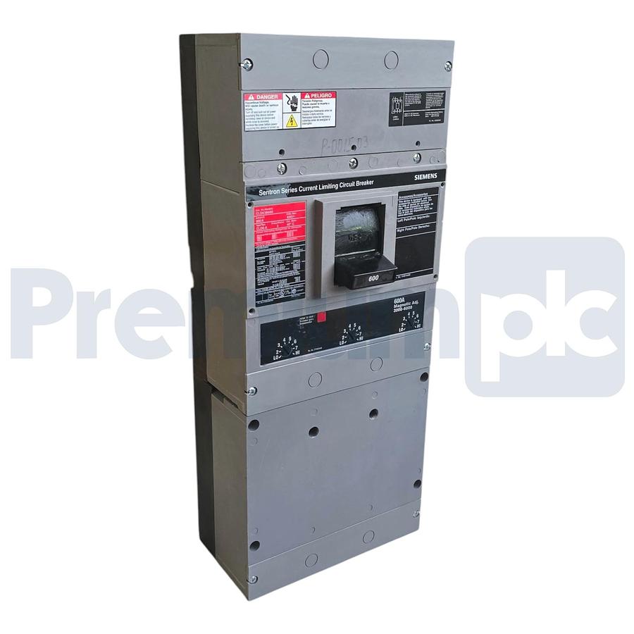 Used Siemens CLD63B600 Sentron Circuit Breaker 600A 600V 3-Pole LD Frame w/ Trip NSMP