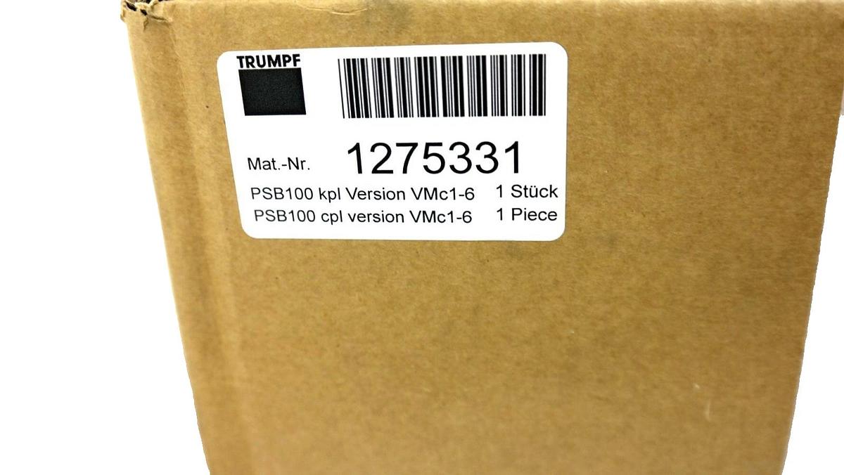 Used TRUMPF 1275331 PSB100 cpl ver. VMc1-6 TruMicro 7240 Laser Power Supply 1251378