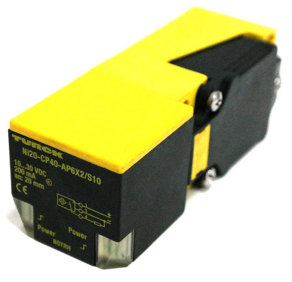 Used TURCK NI20-CP40-AP6X2/S10 PROXIMITY SWITCH SENSOR NI20CP40AP6X2