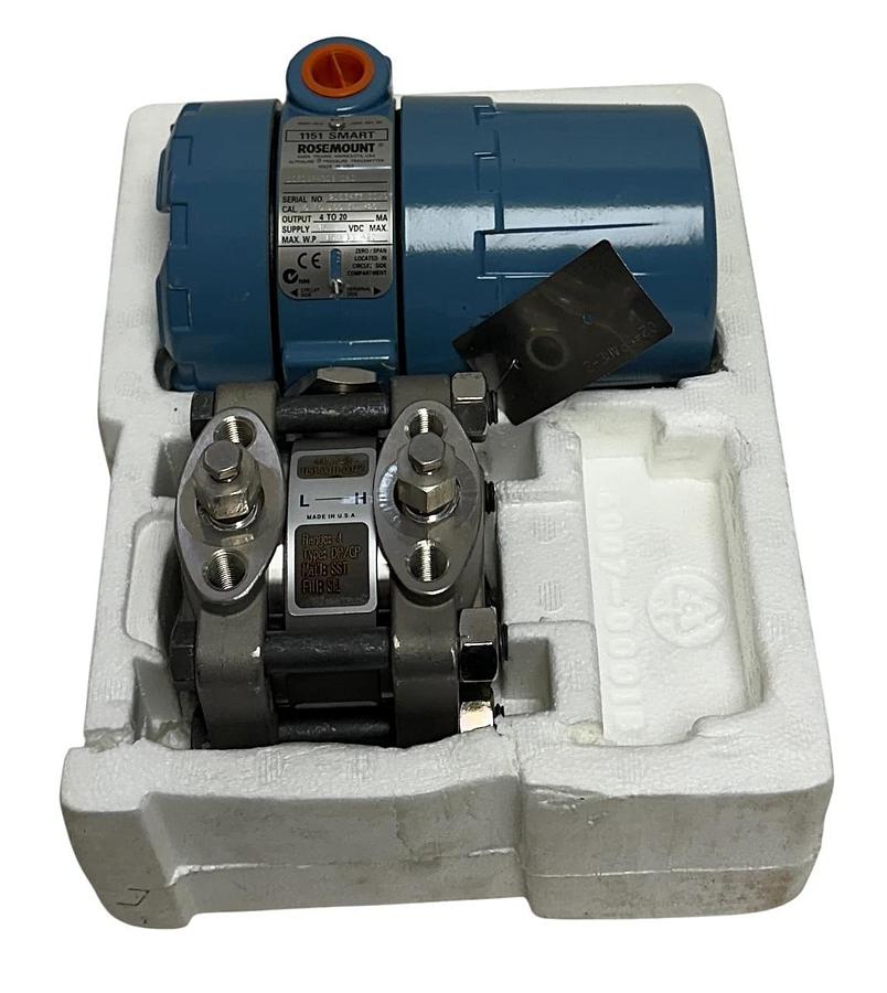 ROSEMOUNT 1151GP4S12M1B1 MODEL 1151 SMART PRESSURE LEVEL TRANSMITTER 45VDC NSMP