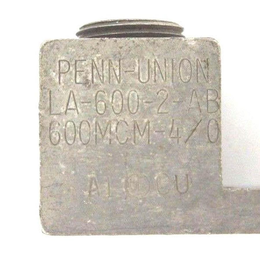Used LOT OF 12 PENN UNION LA-600-2-AB LUG 600MCM-4/0