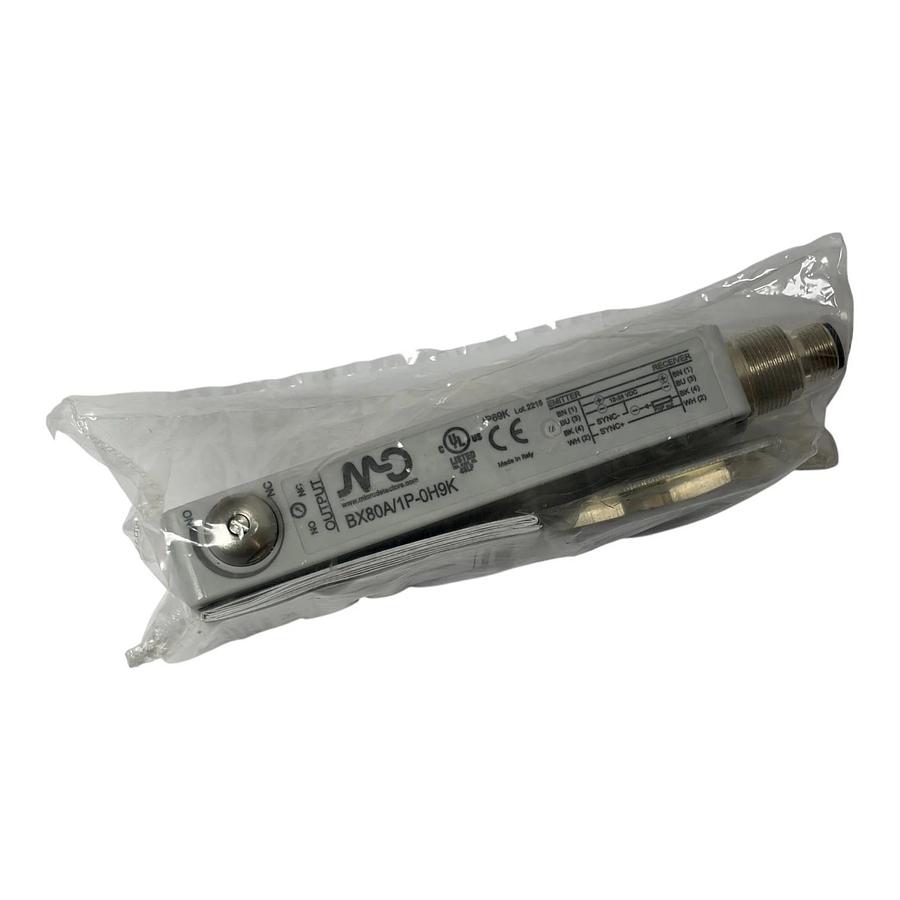Used Micro Detectors BX80A/1P-0H9K High Resolution Area Sensor Receiver New Sealed