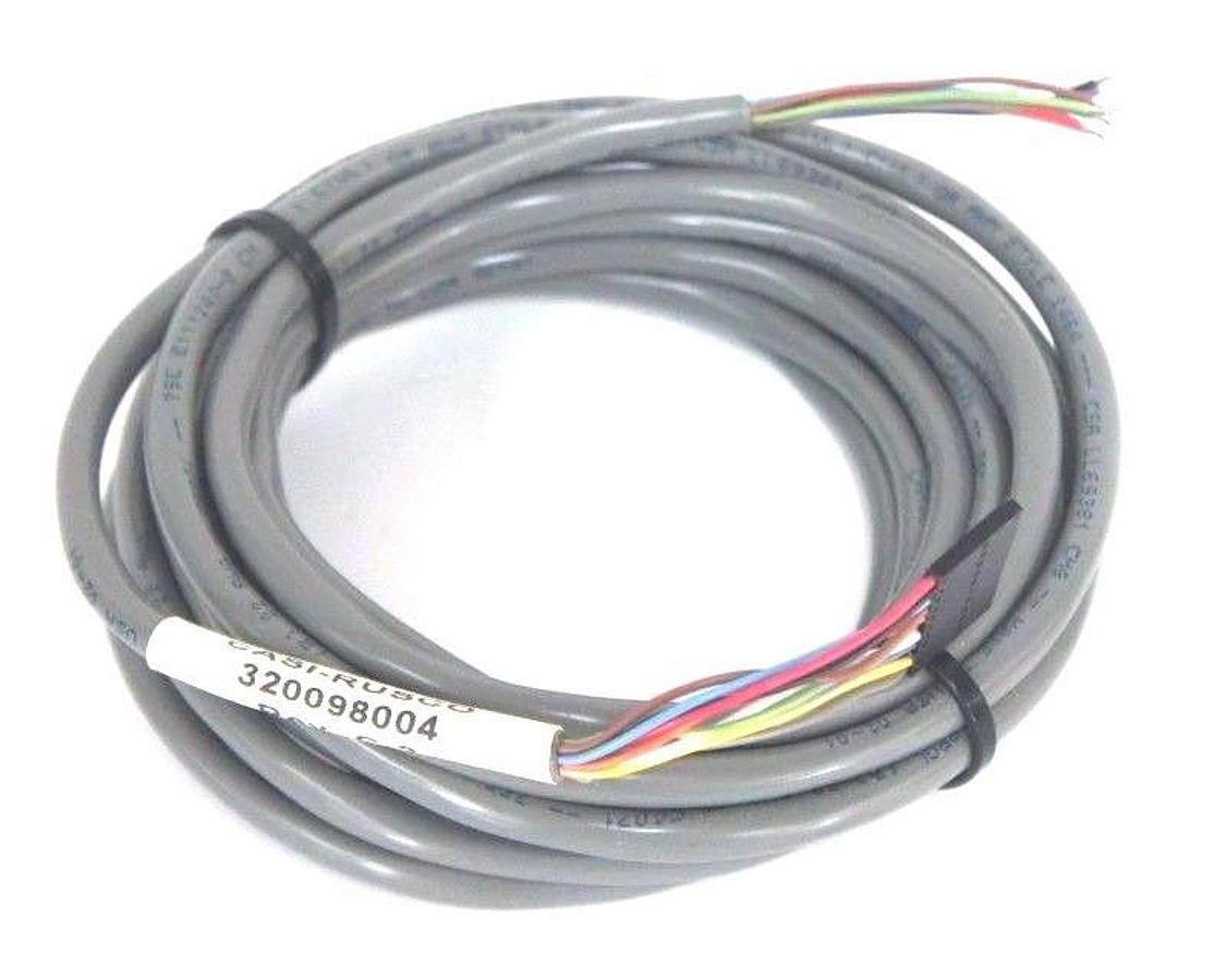 NEW CASI RUSCO 320098004 READER CABLE 15FT REV C.2