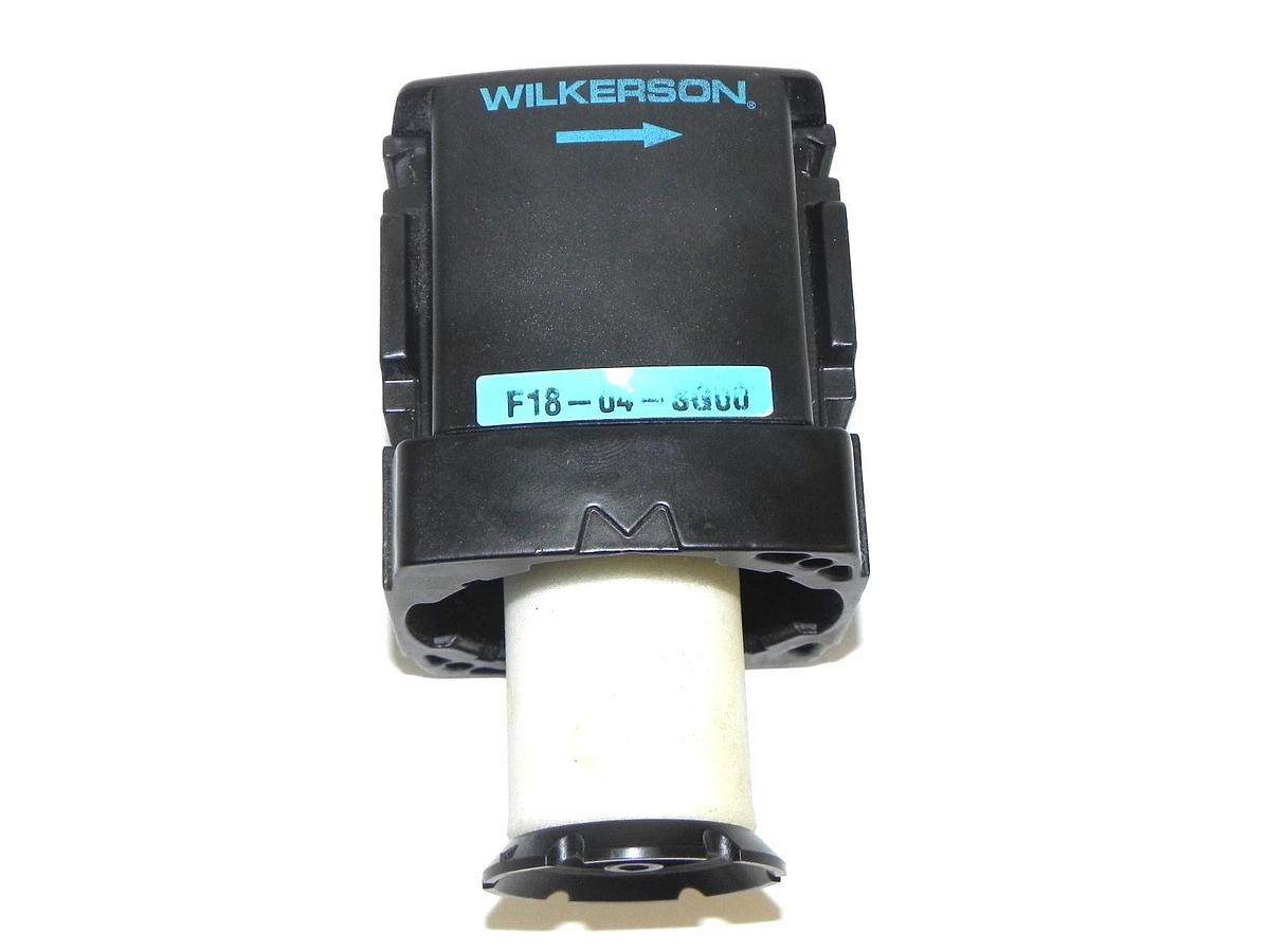 Used WILKERSON F18-04-3G00 FILTER CAP ONLY F18043G00