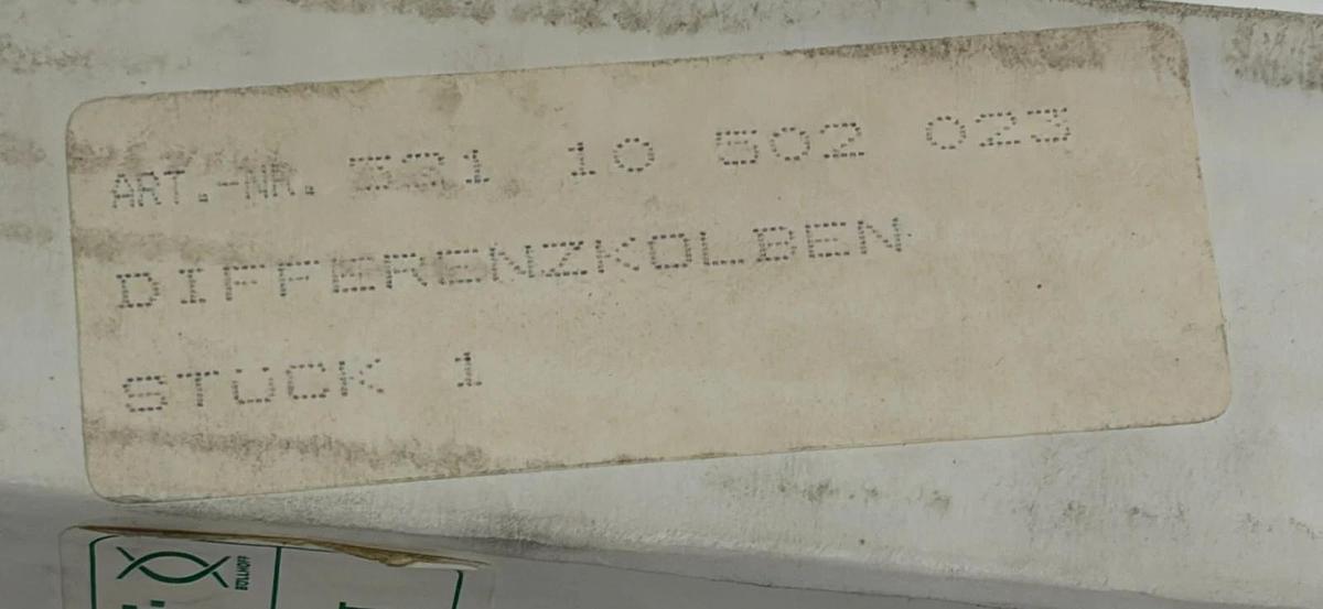 Kopperschmidt Mueller 521.10.502.023 Differenzkolben Piston New Surplus