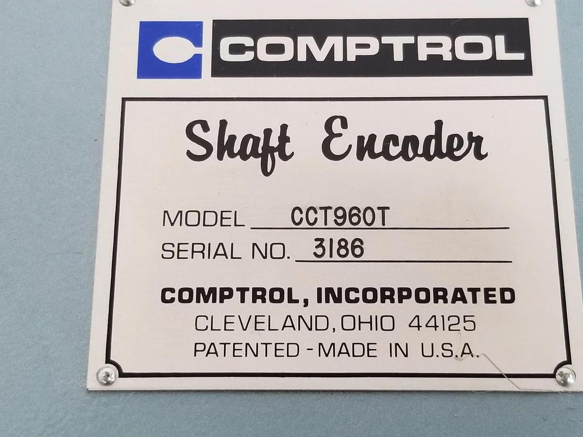 Used COMPTROL SHAFT ENCODER MODEL: CCT960T