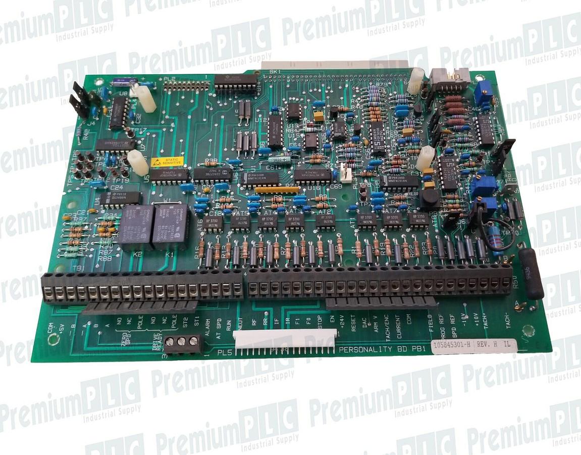 Used NEW BOSTON FINCOR 105845301-H PERSONALITY BOARD PB1 REV. H IL 105845301H
