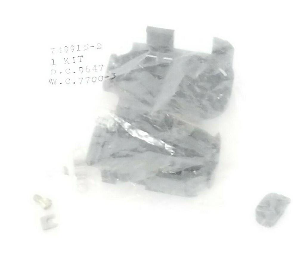 NEW AMP 749915-2 CABLE CLAMP KIT INSULATION DIAMETER 4.32-9.65MM
