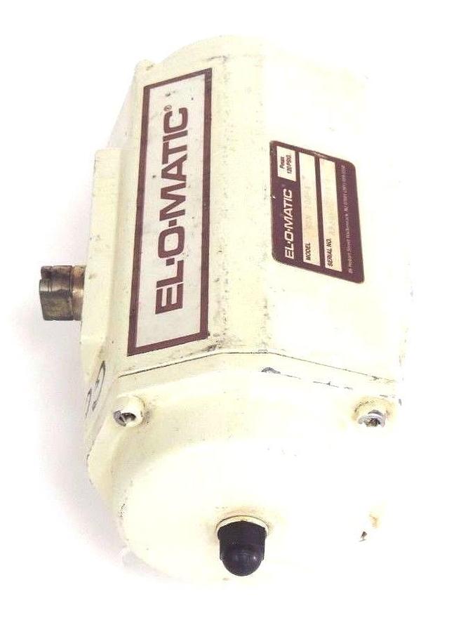 Used EL-O-MATIC ESN 100-4 PNEUMATIC VALVE ACTUATOR 120PSIG MAX, ESN1004