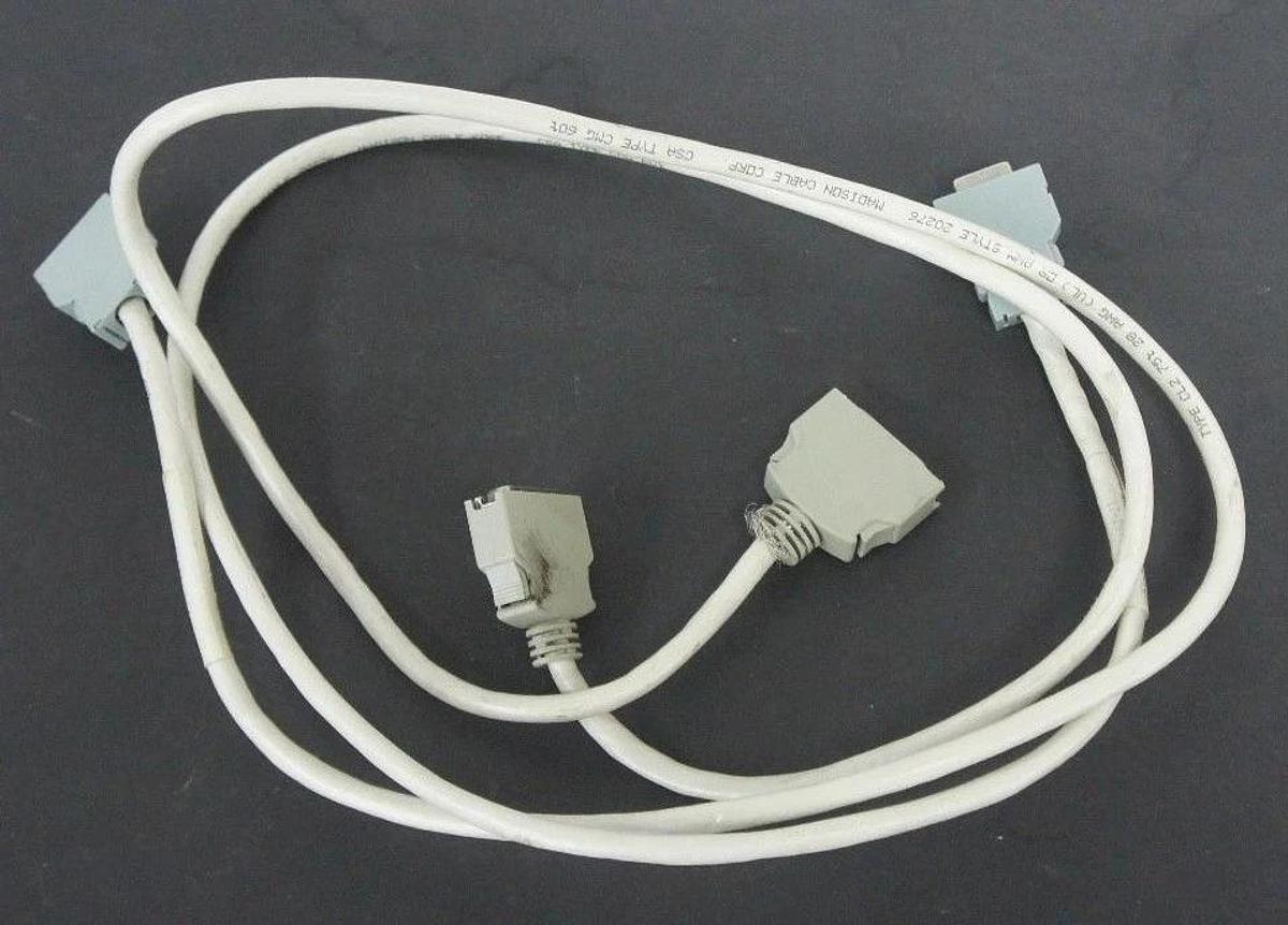Used LOT OF 2 GE FANUC IC800CBL001A DIGITAL SERVO COMMAND CABLES
