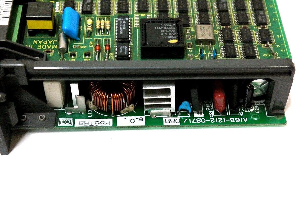 Used FANUC A20B-8001-0121/04B PROCESSOR W/ A16B-1212-0871/08B POWER SUPPLY REPAIRED
