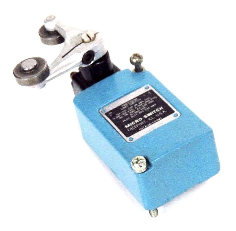 Used NEW HONEYWELL 201LS10 PRECISION LIMIT SWITCH W/ 6PA80 LEVER ARM 480VAC, 550VDC