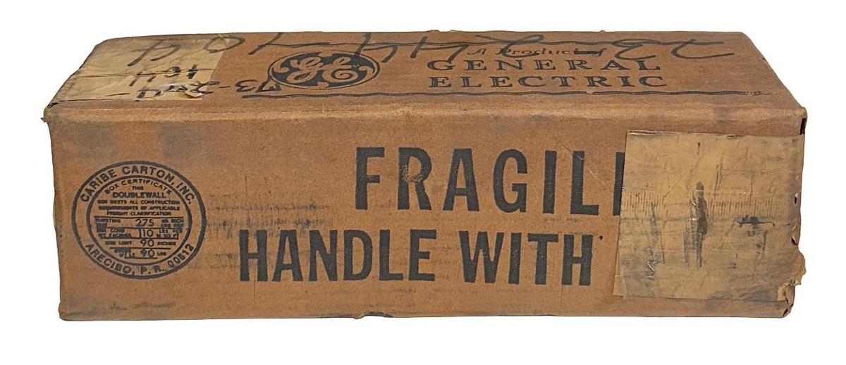 Used NEW SEALED GENERAL ELECTRIC 9F60LCB504 4R FUSES 2.54kV MAX SIZE D 60Hz NSFS
