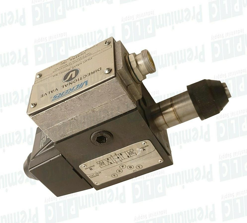 Used EATON VICKERS DG4S4W-016C-B-60 DIRECTIONAL CONTROL VALVE 02-119752 W/COIL 868982
