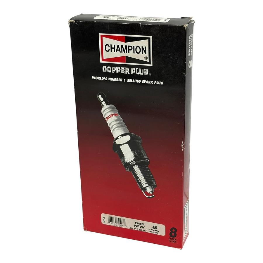 Used Champion 580 W80N Industrial Spark Plugs - Box of 8