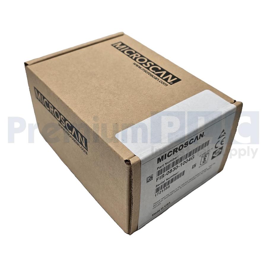 Used OMRON MICROSCAN FIS-0830-1004G QX-830 LASER BARCODE READER SERIAL+ENET NSFS
