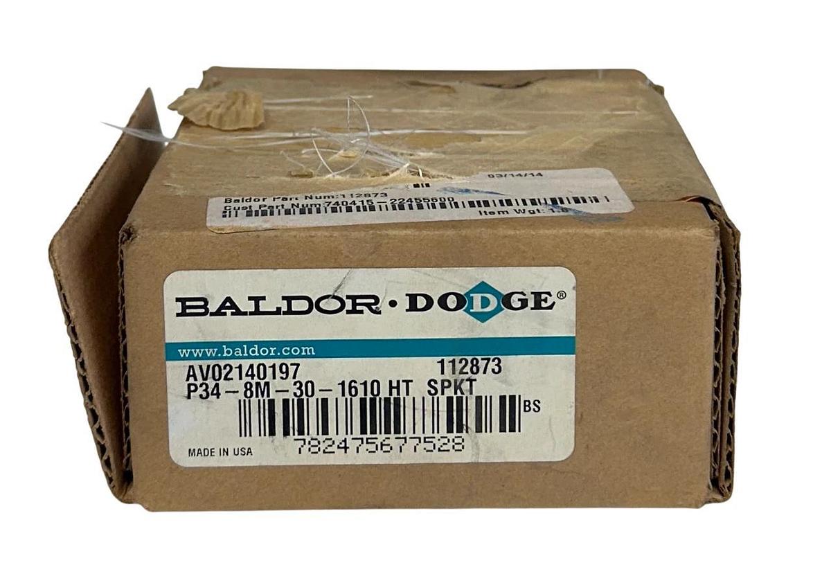 BALDOR DODGE P34-8M-30-1610 HT SPKT / 112873 HIGH-TORQUE SPROCKET TAPER NSMP