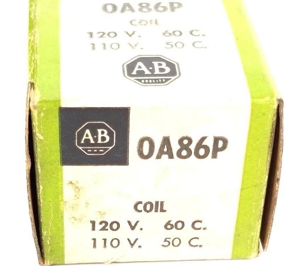 Used NIB ALLEN BRADLEY 0A86P COIL 110-120V 50-60CY