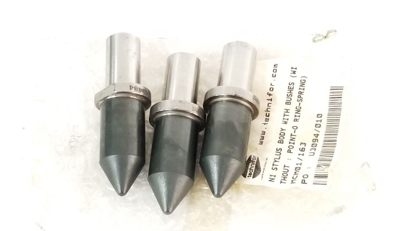 Used LOT OF 3 RAYCO MFG. / TECHNIFOR D249484 STYLUS BODIES MCM01/163 , U3094/010