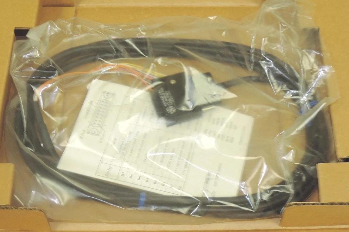 Used NIB GE FANUC SERIES ONE IC610CBL106A I/O INTERFACE CABLE (16P) SERIAL NO IB