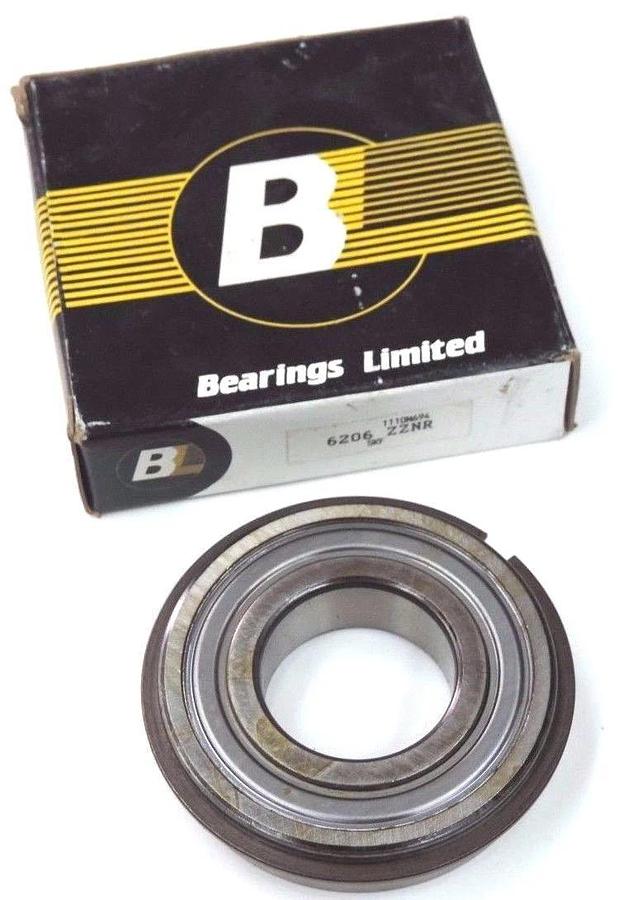 Used NIB BEARINGS LIMITED 6206ZZNR BEARING 6206 ZZNR