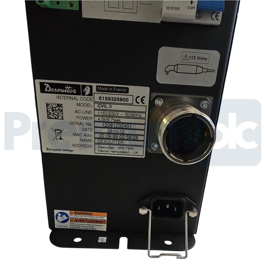 DESOUTTER 6159326800 CVIL II CONTROLLER 115/230VAC FOR E-PULSE NUTRUNNERS NSMP