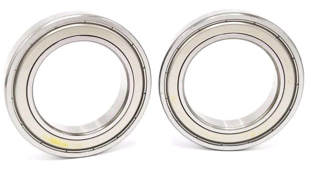 Used LOT OF 2 NEW SMT 619072RZ BEARINGS 6907Z