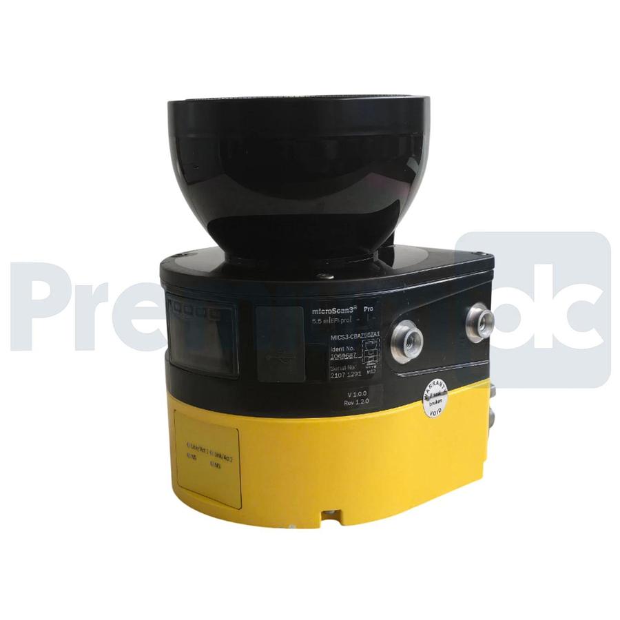 Used SICK 1069687 | MICS3-CBAZ55ZA1 SAFETY microScan3 LASER SCANNER 5.5m 275° XLNT