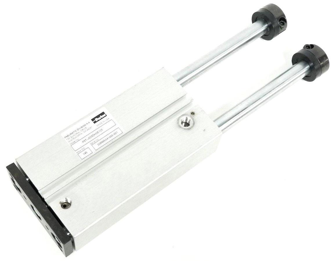 NEW PARKER PNEUMATIC P5T-J025DHSE125 SHORT STROKE THRUSTER CYLINDER 145PSI