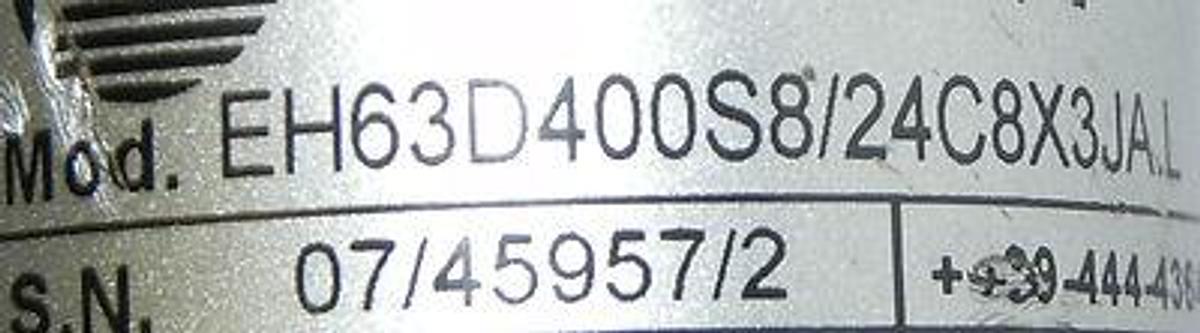 Used ELTRA EH63D400S8/24C8X3JA.L ENCODER EH63D400S8 USED