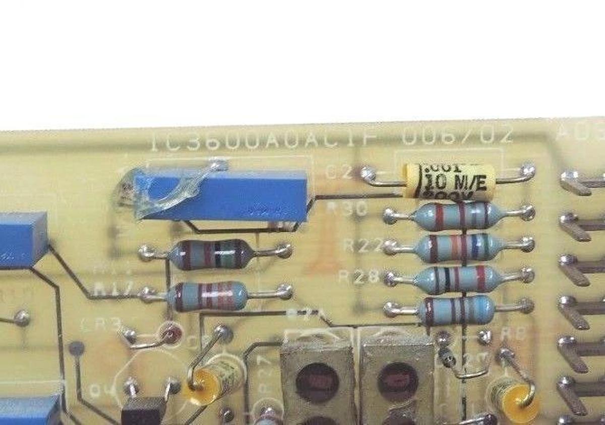 Used GE FANUC IC3600AOAC1F DUAL OPERATING AMPLIFIER CARD