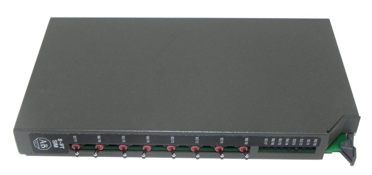 Used ALLEN BRADLEY 1771-SIM 8-PIONT DISCRETE I/O SIMULATOR MODULE 1771SIM