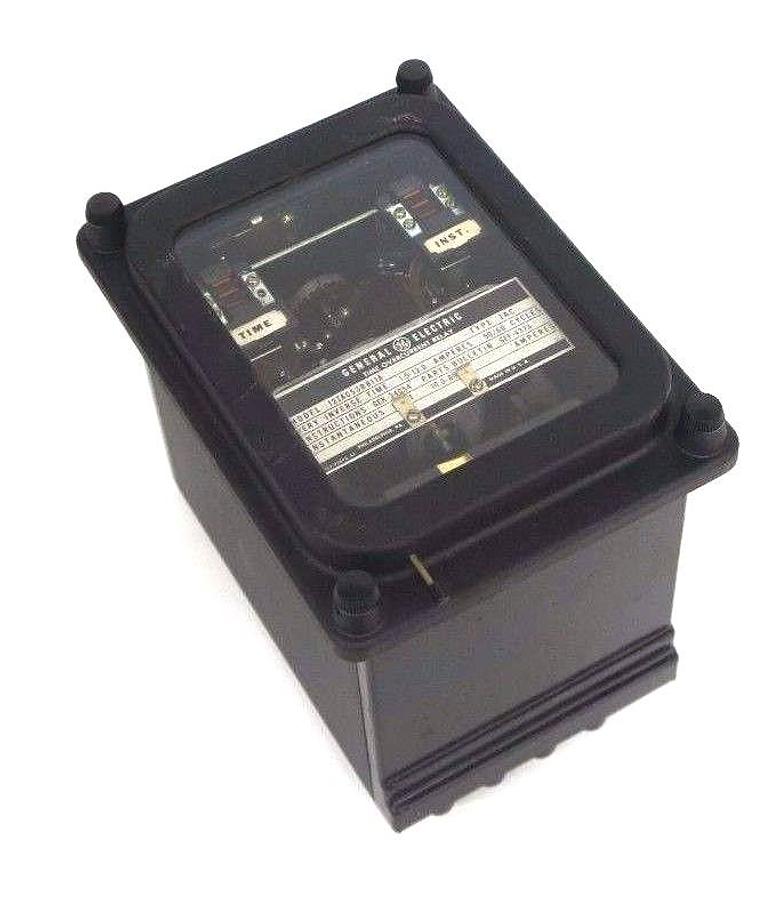 Used GENERAL ELECTRIC 12IAC53B811A OVERCURRENT TIME RELAY 1.5-12.0 AMPERES