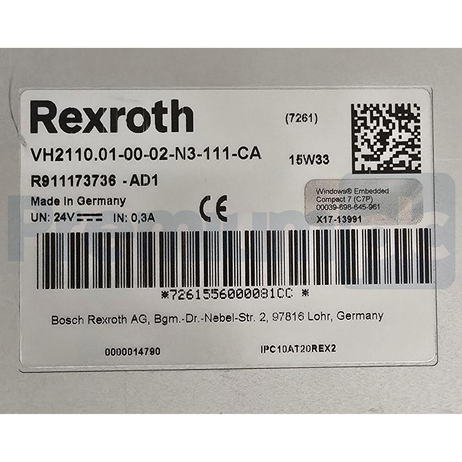 Used Rexroth R911173736 | VH2110.01-00-02-N3-111-CA IndraControl Mobile Control Panel