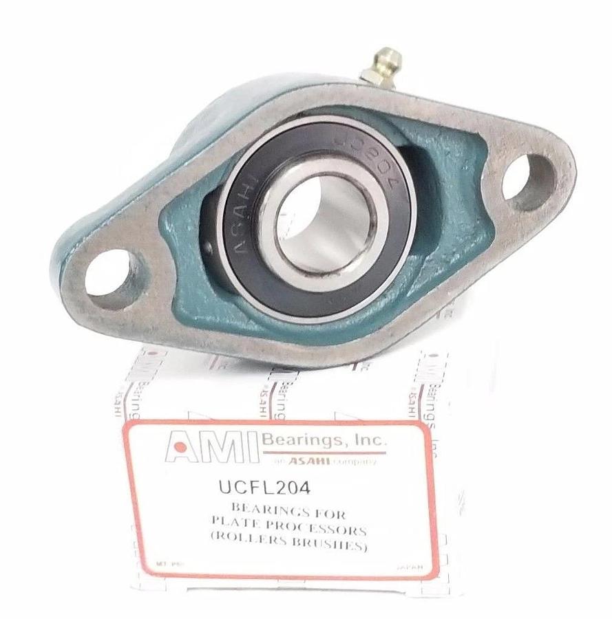 Used NIB AMI BEARINGS INC UCFL204 BEARING FLANGE MOUNT 204X1.5INCH PLATE MAKING