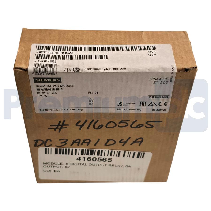 Siemens 6ES7322-1HF10-0AA0 SIMATIC S7-300 Digital Output Module SM 322 NSFS
