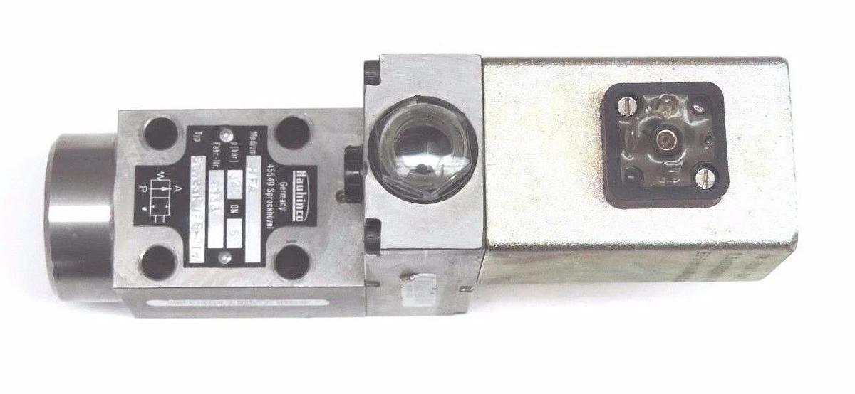 Refurbished REPAIRED HAUHINCO TYP: S6N2310/E6-2IN SOLENOID VALVE MEDIUM HFA, FAB. NR. 9138