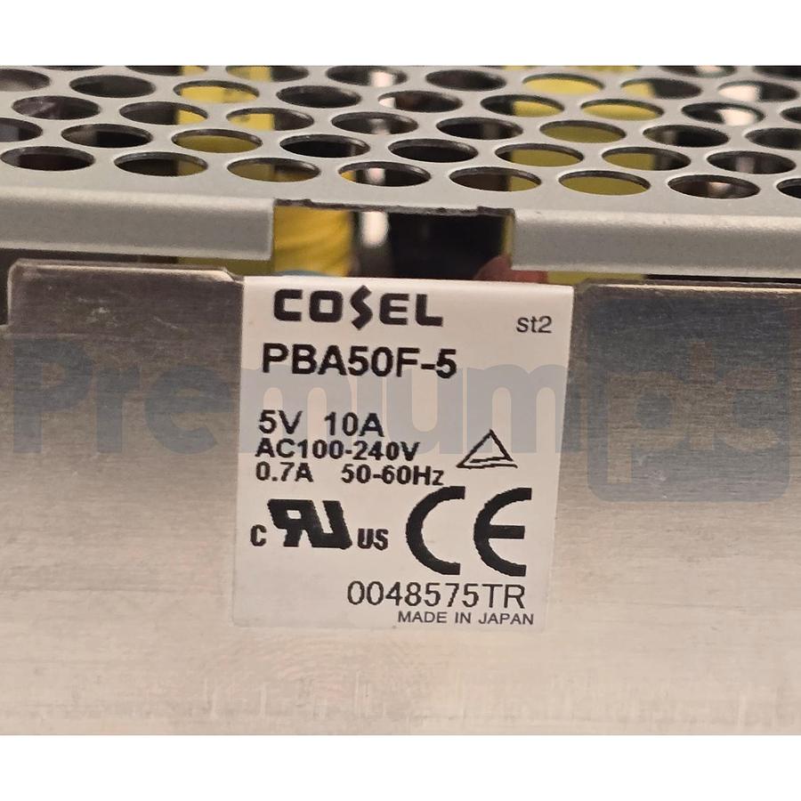 Used Cosel PBA50F-5 Switching Power Supply AC/DC Converter 5V 10A 50W PBA50F-5-N NSMP