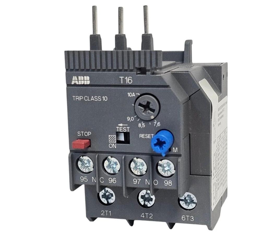 Used NIB ABB 1SAZ711201R1043 T16-10 THERMAL OVERLOAD (7.6 - 10.0 A)