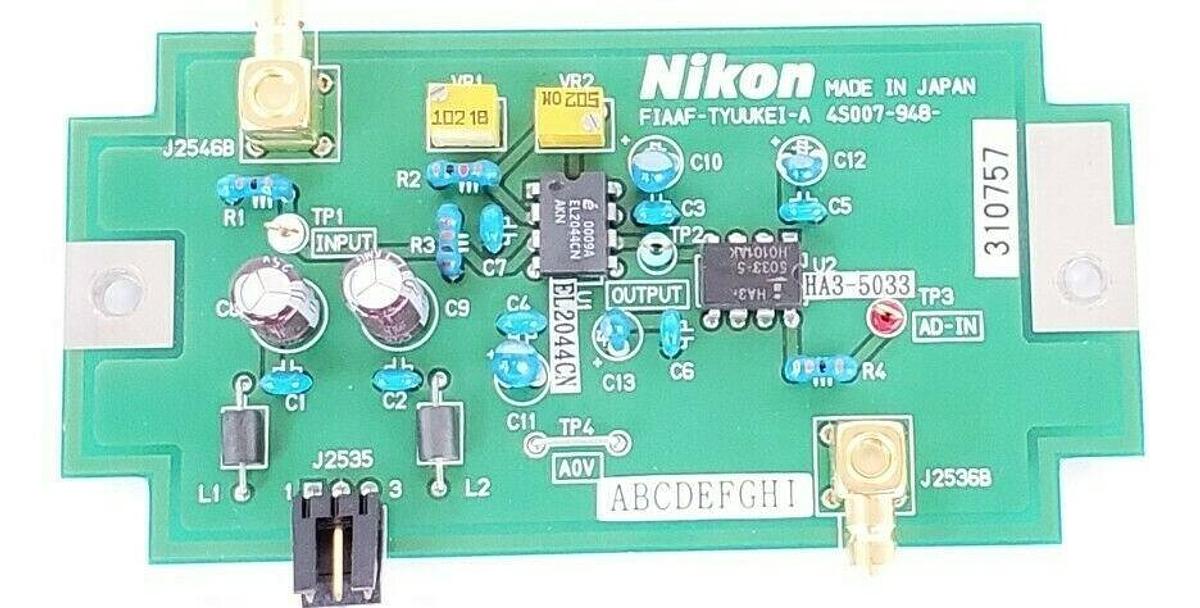 Used NIKON FIAAF-TYUUKEI-A INTERFACE BOARD 4S007-948