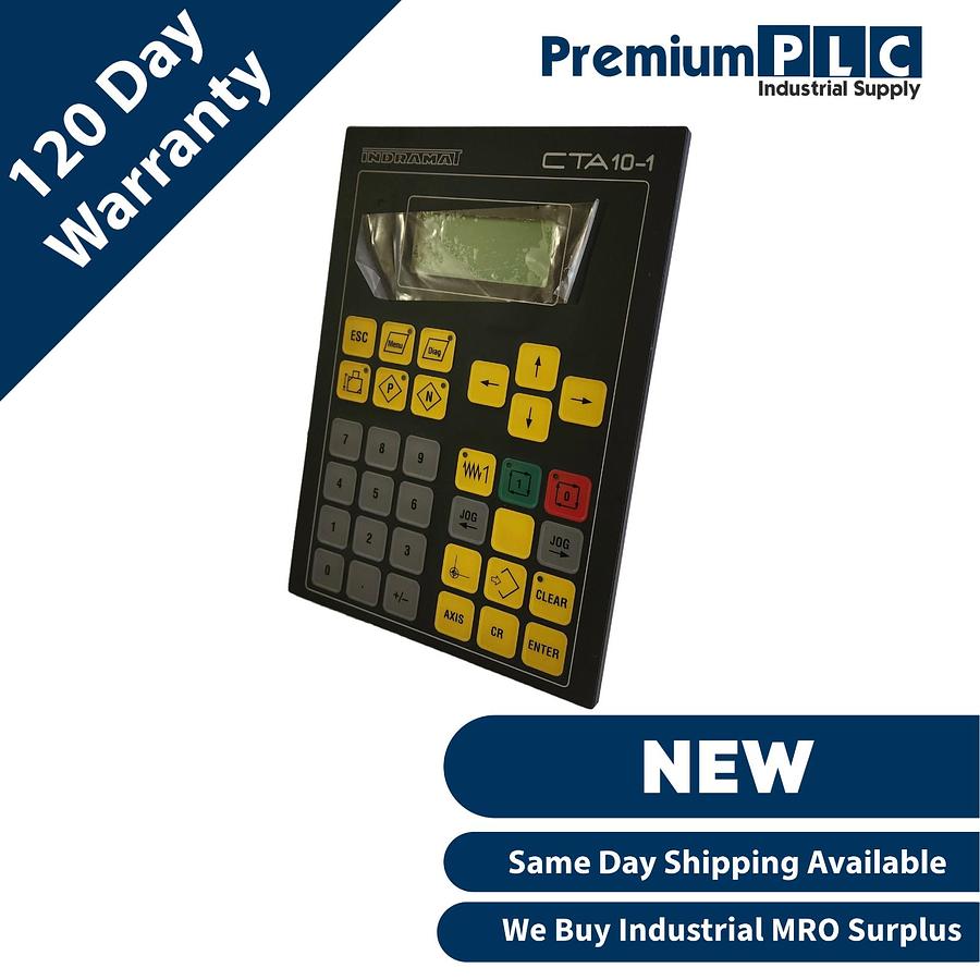 Used NEW INDRAMAT CTA10.1B-001-FW R911287435 / FWA-CTA10*-T01-05VRS-EN R911282852 HMI